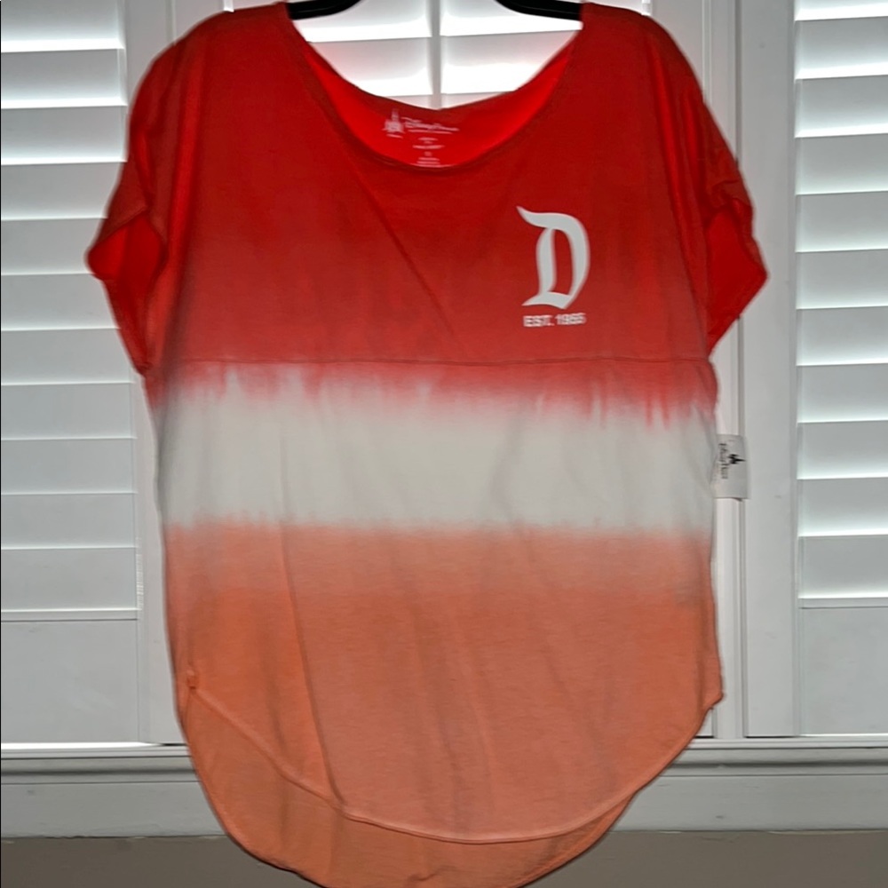 Disneyland spirit jersey Ombre T-Shirt size small NWT